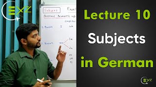 Learn German | Subjects in German language | German for Beginners screenshot 5