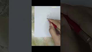 Drawing a girl in easy way shorts girldrawing