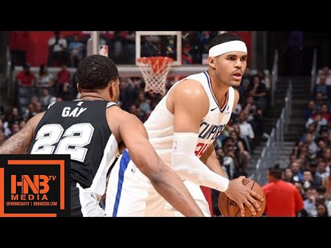 San Antonio Spurs vs LA Clippers Full Game Highlights / April 3 / 2017-18 NBA Season