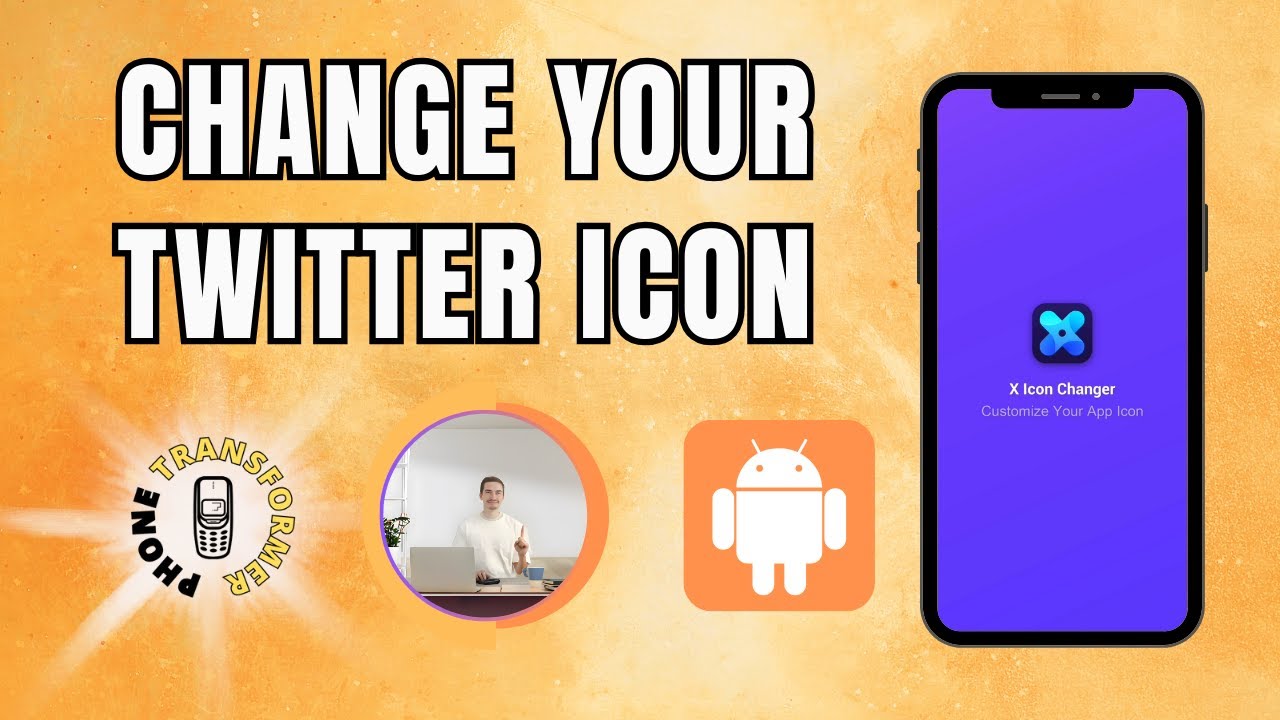 How to Change Twitter App Icon Android