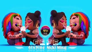 6ix9ine- FEFE 8D😇 ft. Nicki Minaj | 🎶CONNECT HEADPHONES 🎧