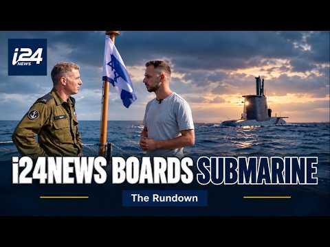 i24NEWS joins Israeli submarine crew