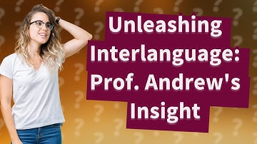 How Does Prof. Andrew Explain Selinker