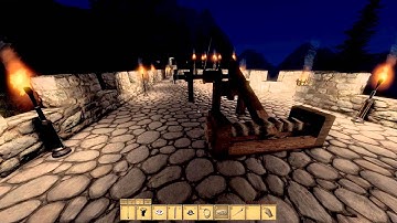 Medieval Engineers, Nightfall, Fire Pixies, Iluminated Mega Tower (Update 02.006)