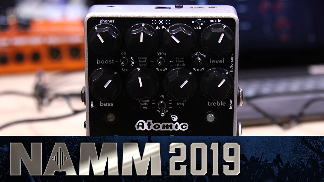 Amplifire Updates & something for bassists from Atomic! 