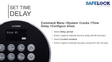 702 Display Training (18): Set time delay values