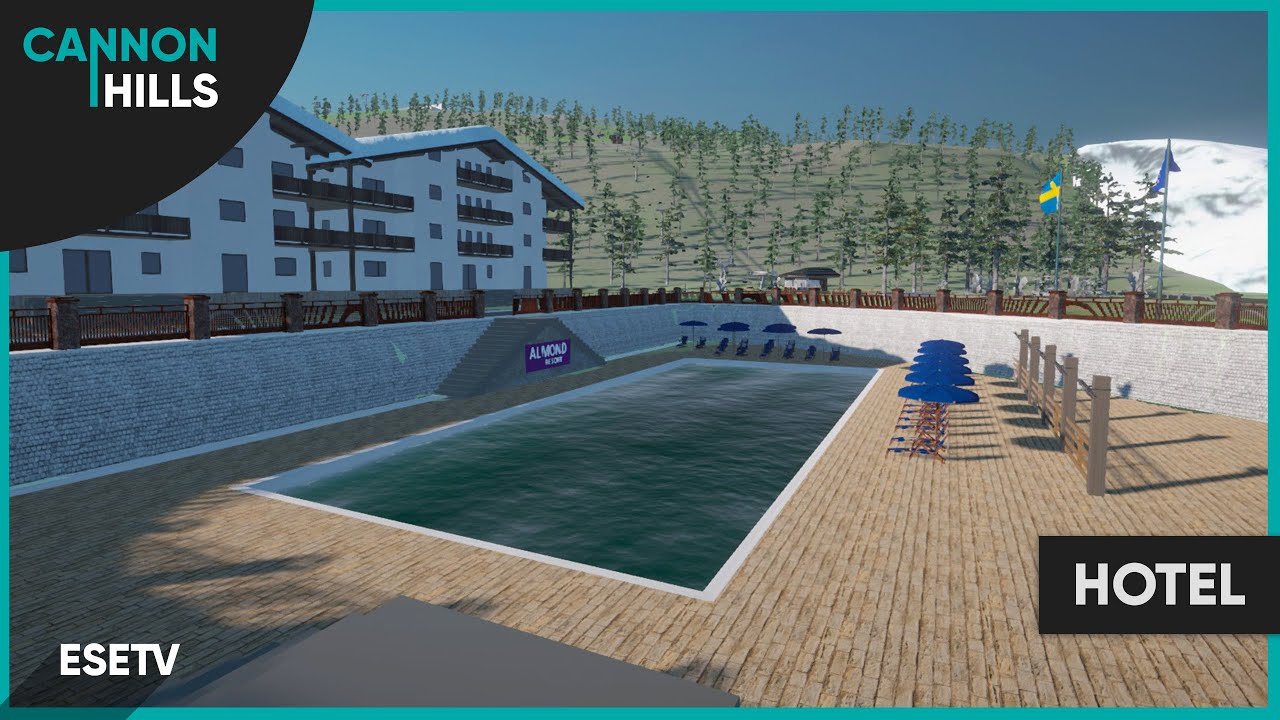 Building a Hotel | Cannon Hills Ski Resort part 17