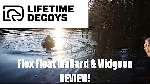 Lifetime Decoys NEW Flex Float FLOCKED Decoys Review! The LIGHTEST decoys EVER!