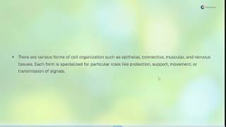 2. CELL ORGANIZATION ANF FORMS