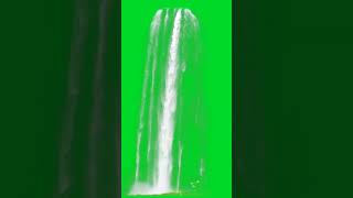 Water Fall Green Screen