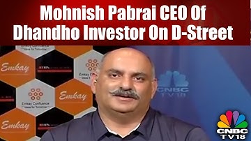 Mohnish Pabrai CEO Of Dhandho Investor On D-Street | CNBC-TV18 | Market Masters