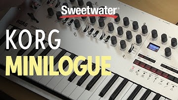 Korg Minilogue 4-voice Analog Synthesizer Demo — Daniel Fisher