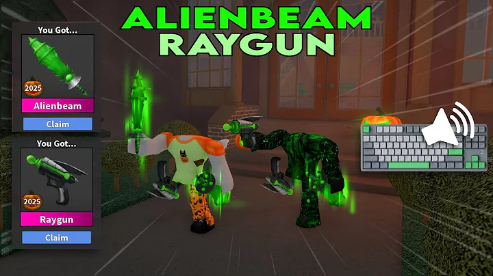 TRYHARD USES RAYGUN SET ON MM2...👽 (Handcam + ASMR)