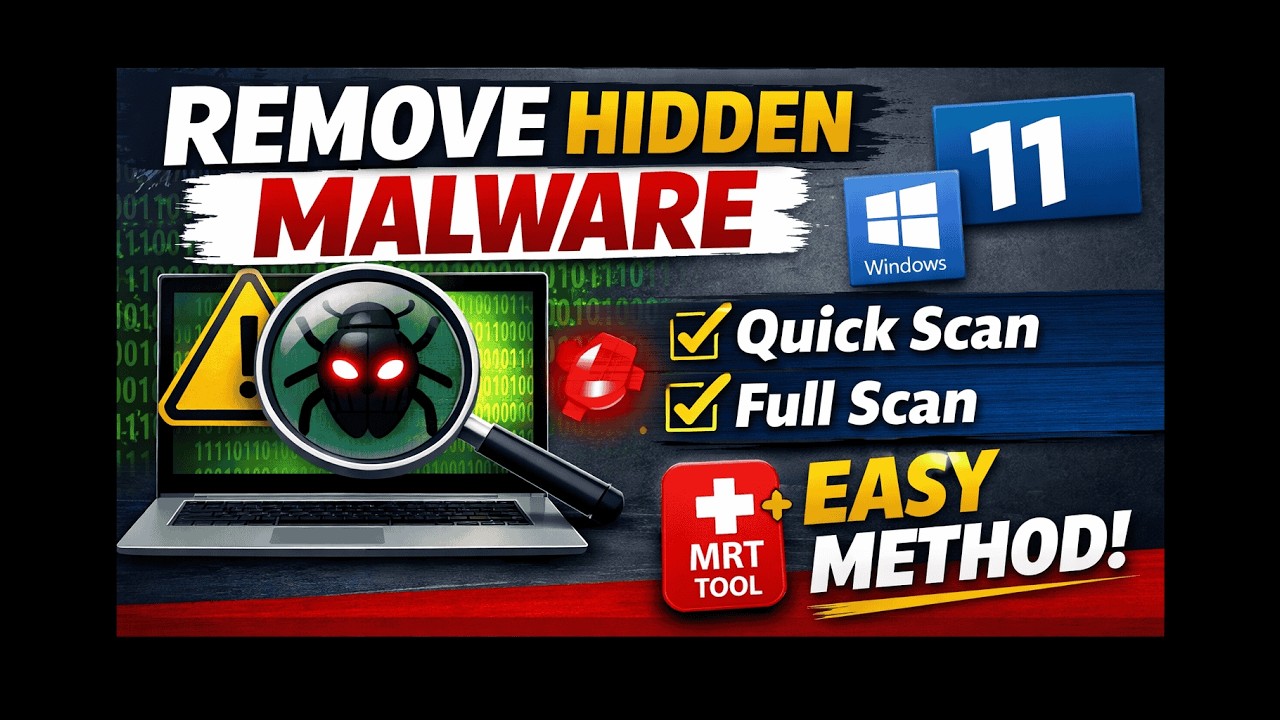 How to Find & Remove Hidden Malware in Windows 11 (No Antivirus Needed ...