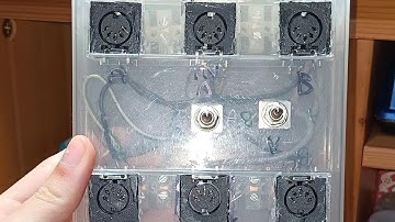 DIY mindburner/philip-rees style MIDI selector switchbox project (NOT an active merge unit)