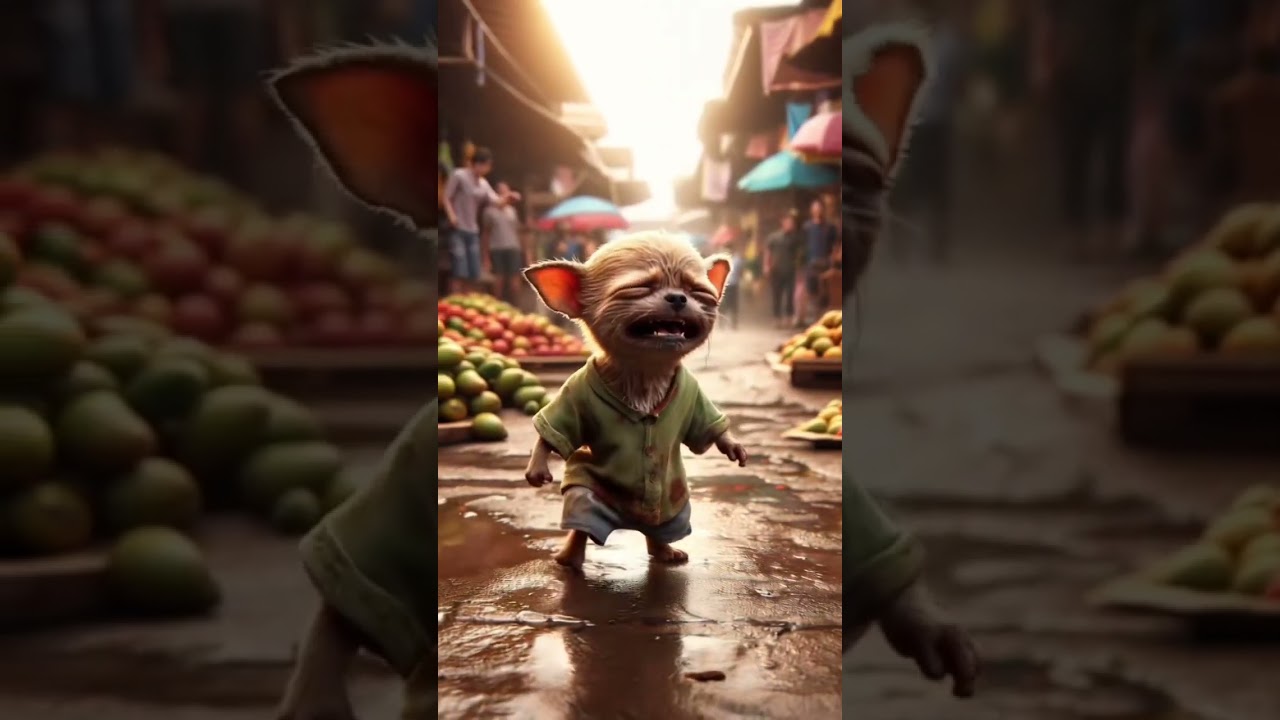 anak anjing menangis 