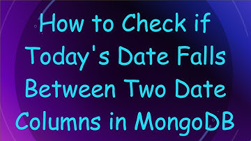 How to Check if Today