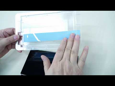 Захисне скло з рамкою для встановлення на Steam Deck, загартоване прозоре 9H скло для екрана Steam Deck Oled, видео 1