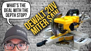 Dewalt 20v Sliding Miter Saw DCS361 REVIEW // Awesome Little Miter Saw from a BIG Brand like DEWALT!