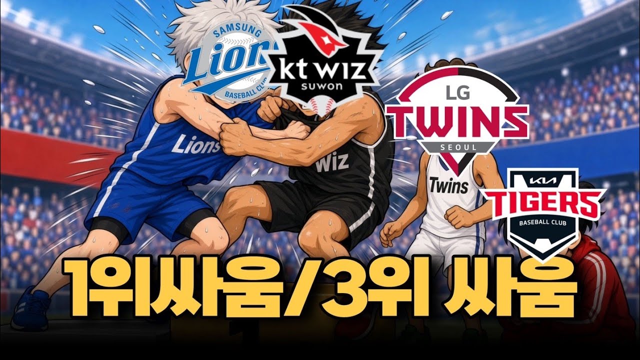 마지막 일정점검 1위는 KT?삼성? 3위는? LG?KIA?[불타는 야구팬 불팬]