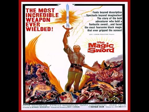 The Magic Sword aka The Seven Curses of Lodac: Public Domain Fantasy Movie Upscaled H265 1080p #film