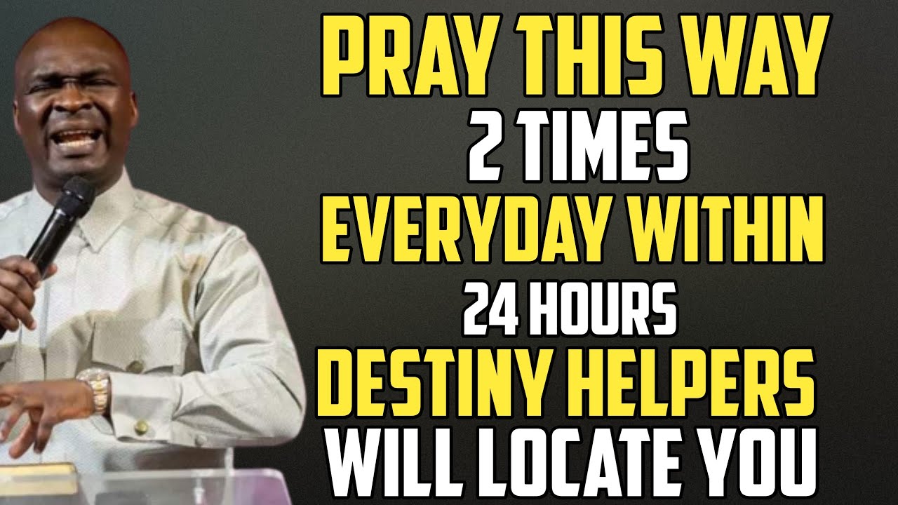 MIDNIGHT AND EARLY MORNING PRAYER TO LOCATE YOUR DESTINY HELPERS IN ...