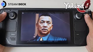 Yakuza 0 - Steam Deck Gameplay | High Graphics 60 fps