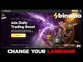 How to Change Your Language on Binomo.com Website (Easy 2026 Guide)?