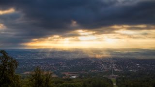 Godrays Tilt-Shift Timelapse 4K 2160p