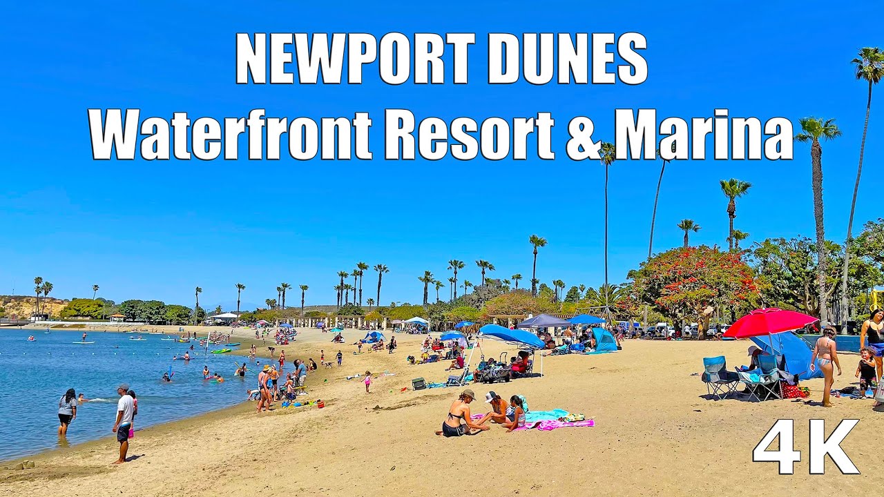 Newport Dunes Waterfront Resort & Marina in Newport Beach, CA - Travel  Walking Tour - 2021 - 4K - YouTube