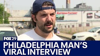 Philadelphia man goes viral for FOX 29 interview about I-95 bridge collapse