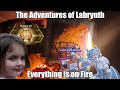 The adventures of labrynth everything is on fire in master i yugioh master duel march 2024