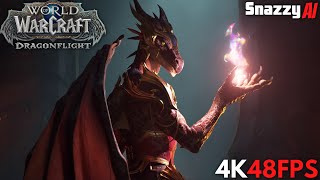 World of Warcraft: Dragonflight Launch Cinematic Take to the Skies | 4K 48FPS @SnazzyAI