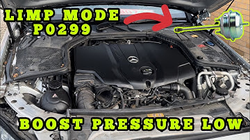 Mercedes Diesel P0299 | The Boost Pressure of Turbocharger 1 is Too Low | LIMP MODE FIXED!!
