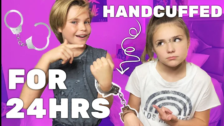 24 HOURS HANDCUFFED to my BOYFRIEND" | Piper Rockelle