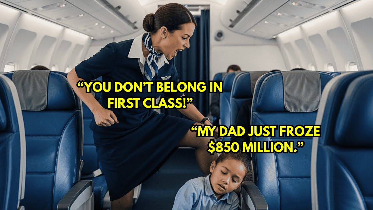 Flight Attendant Kicks Millionaire’s Daughter Over Race — Moments Later, Her Father Freezes $850M