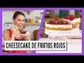 Cheesecake de Frutos Rojos – ¡Sin Azúcar!