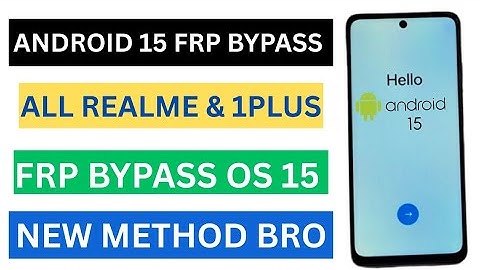 Realme 12x Frp Bypass Android 15 🫡 New Solution By Google Chacha