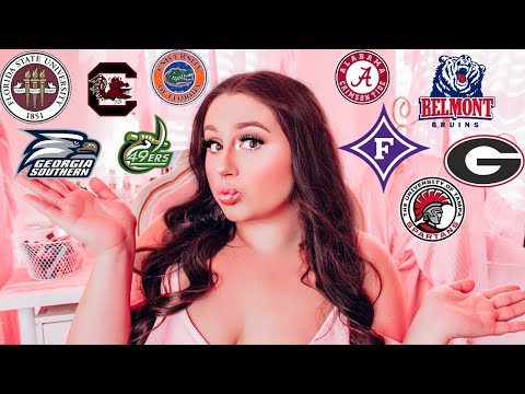 Where I Applied to College!  | Scholarships, Stats and Application Process ♡