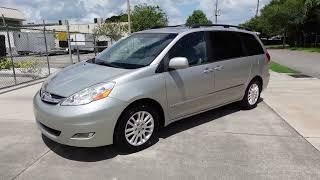 SOLD 2008 Toyota Sienna XLE Limited VVT-I Meticulous Motors Inc Florida For Sale