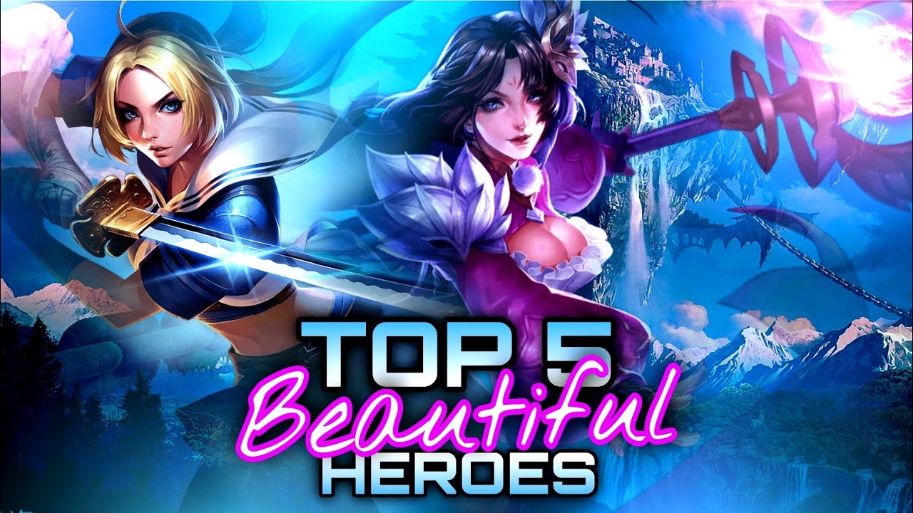 Top 5 Most Beautiful Female Characters in Arena of Valor Top 5 Random