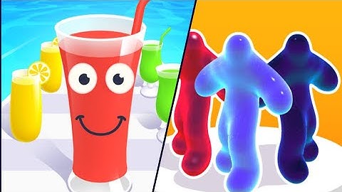 ☑️Juice run 🆚 Fun race 3d - All Levels Game Mobile Pro Walkthrough Videos iOS_Android Gameplay L2CV