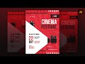 Cinema Movie Film Festival Poster Design in Adobe Illustrator