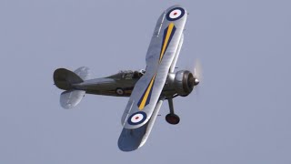 Gloster Gladiator at Old Warden 2nd May 2021