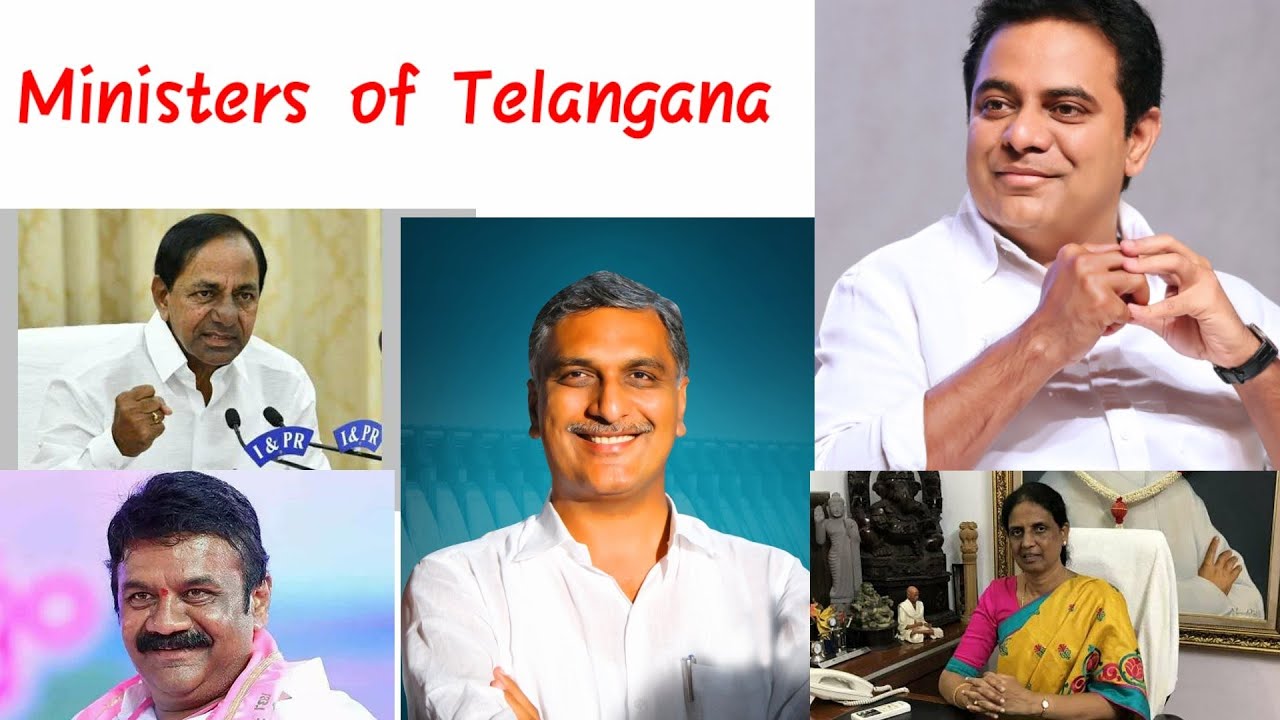 All the minister of Telangana State YouTube