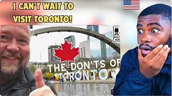 American Reacts to The Don’ts of Visiting Toronto!
