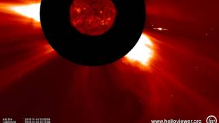 AIA 304, LASCO C2 (2015-11-15 20:37:42 - 2015-11-16 08:34:30 UTC)