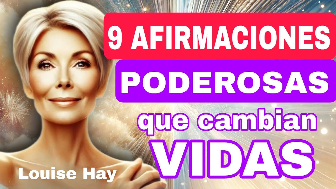 ️Transforma tu Vida con Estas Afirmaciones Poderosas de Louise Hay ...