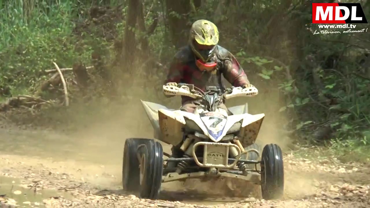 Course nationale endurance Quad à Quincey 2017 YouTube