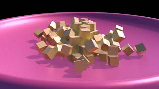 Falling cubes